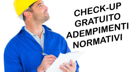 Consulenza tecnica per il check-up degli adempimenti obbligatori in materia di sicurezza sul lavoro e al D.Lgs. 81/08