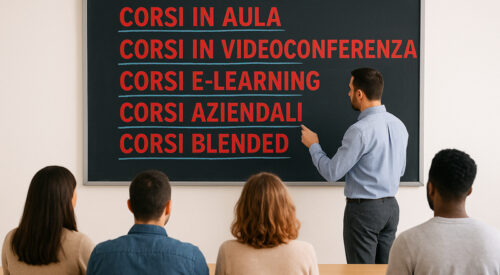Corsi di formazione sicurezza per lavoratori con lezioni in aula, videoconferenza, e-learning, dedicati aziendali e blended